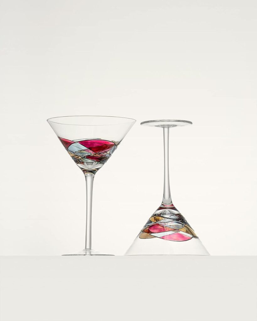 Antoni Barcelona Martini Glasses Set 2 