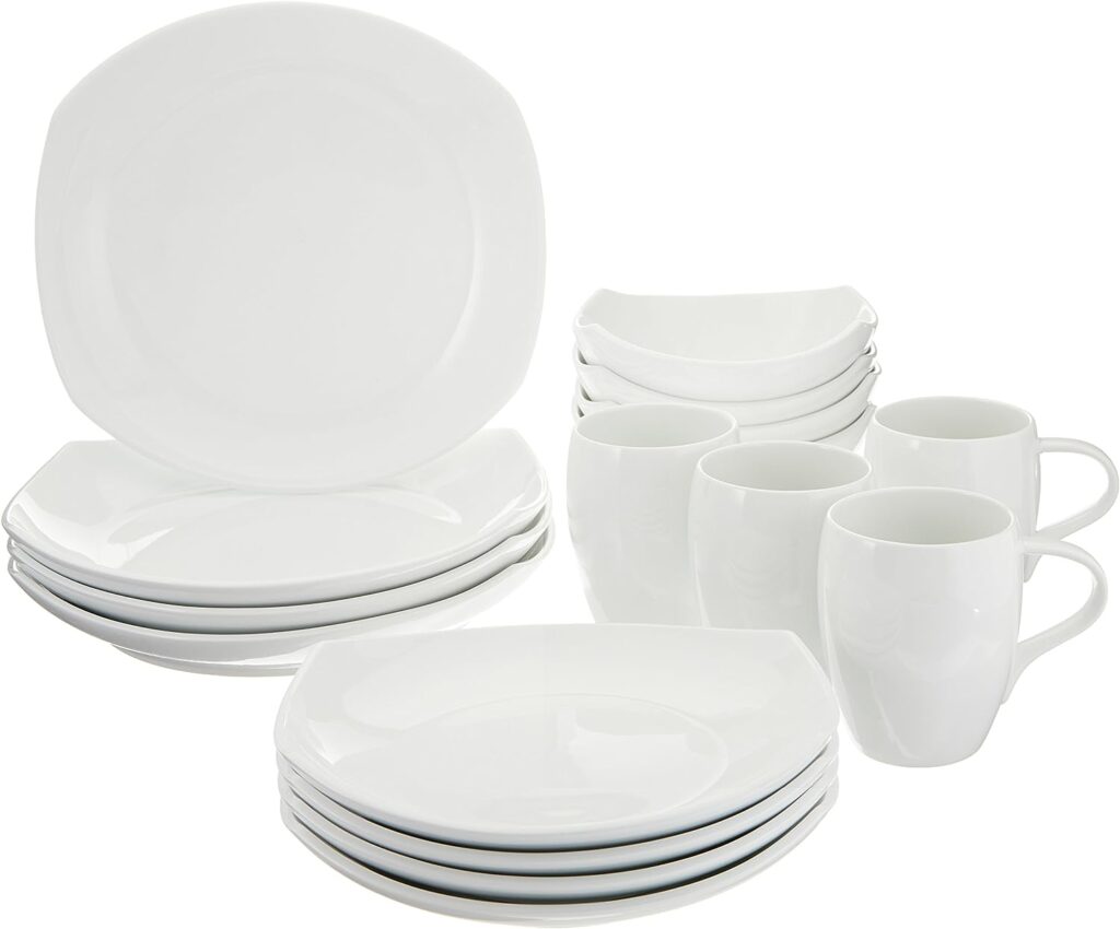 Dansk 16-Piece Classic Fjord Porcelain Dinnerware Set