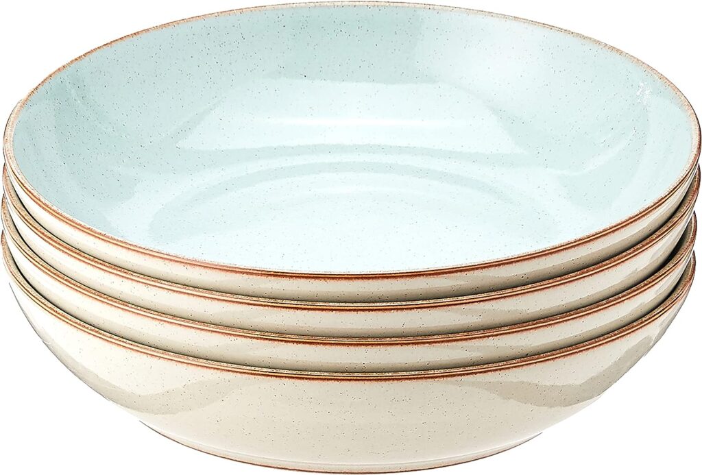Denby Pasta Bowl, Pavilion Blue, Set of 4