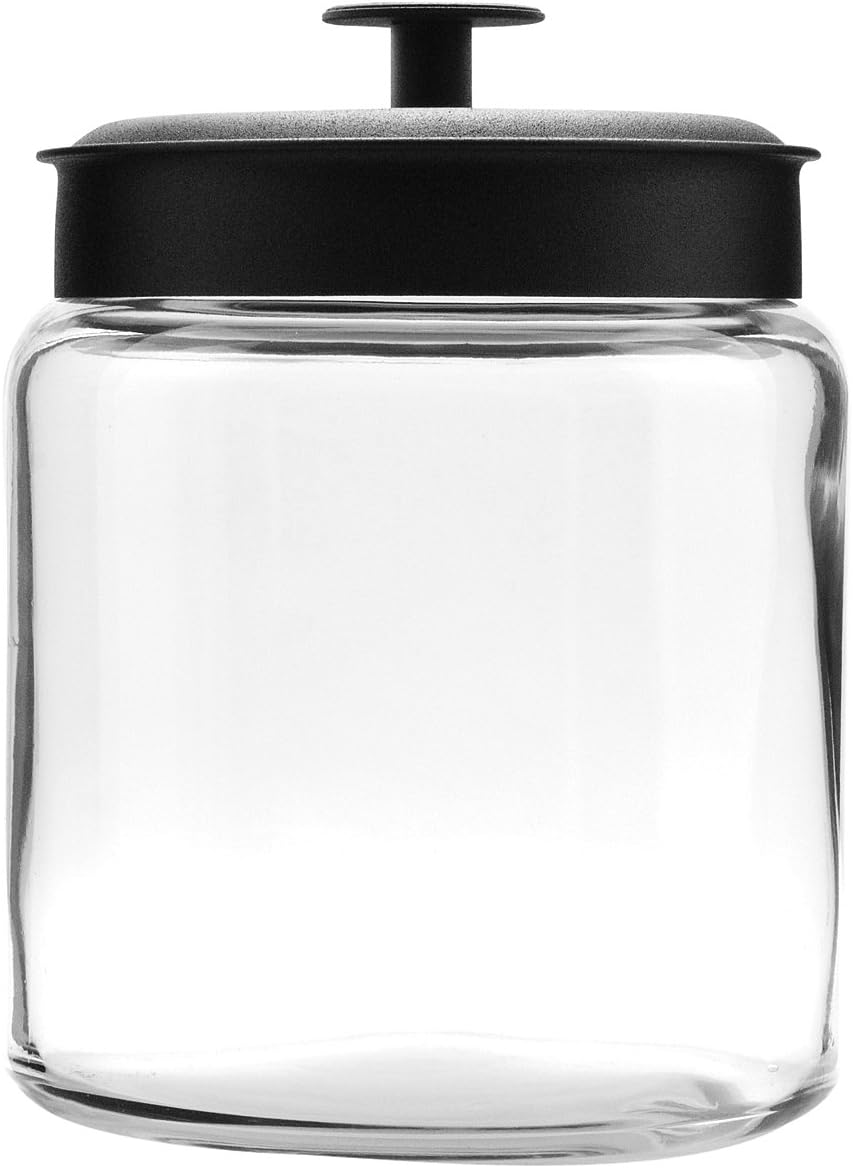 Anchor Hocking 96-oz Montana Glass Jars Set of 2