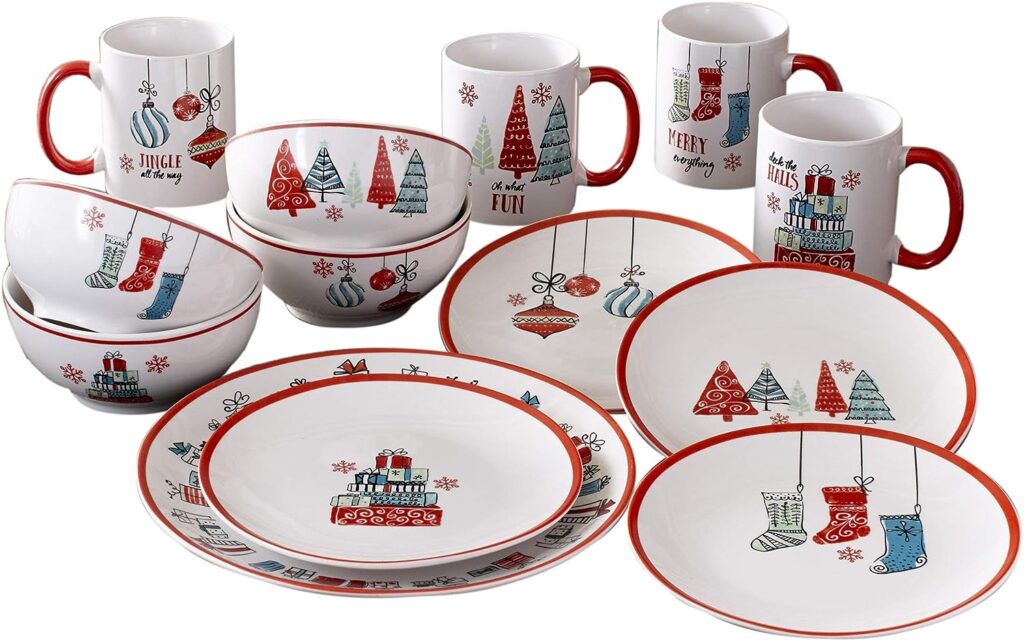 American Atelier Holiday Dinnerware Set 